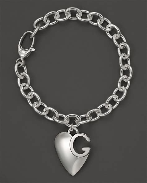 gucci heart bracelet.